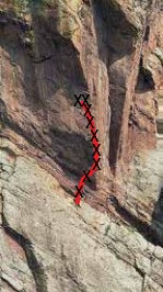 Red Arete Pitch 2