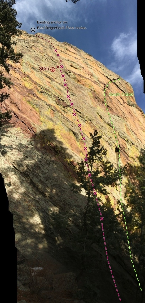 Maiden boulder flatirons eastern seas